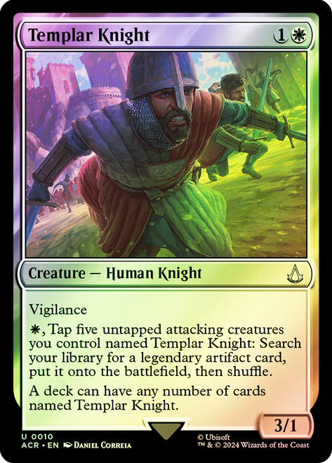 Templar Knight\nAssassin's Creed\nSingle\nMagic The Gathering