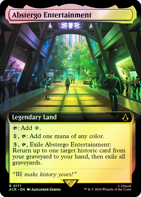 Abstergo Entertainment (Extended Art)\nAssassin's Creed - Variants\nSingle\nMagic The Gathering