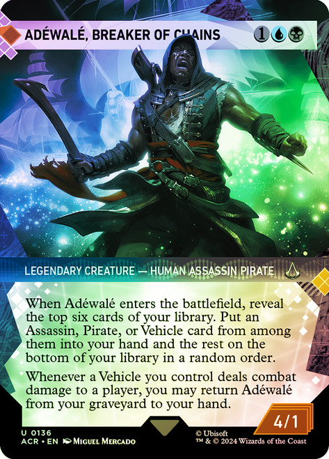 Adewale, Breaker of Chains (Showcase)\nAssassin's Creed - Variants\nSingle\nMagic The Gathering
