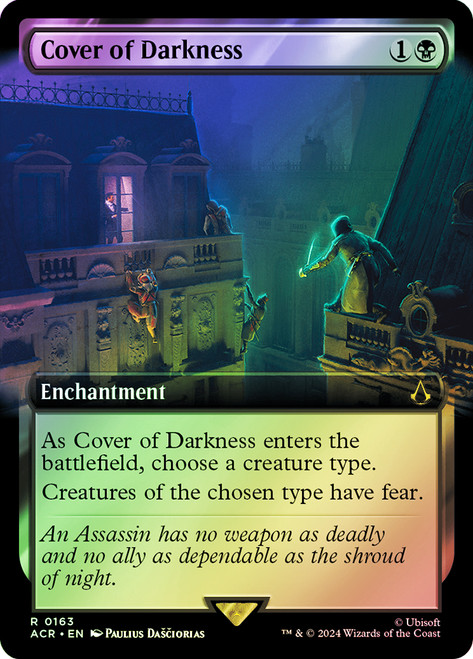 Cover of Darkness (Extended Art)\nAssassin's Creed - Variants\nSingle\nMagic The Gathering