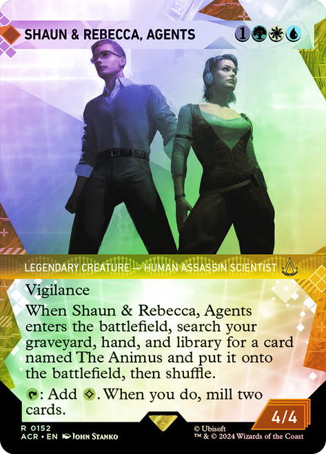 Shaun & Rebecca, Agents (Showcase)\nAssassin's Creed - Variants\nSingle\nMagic The Gathering