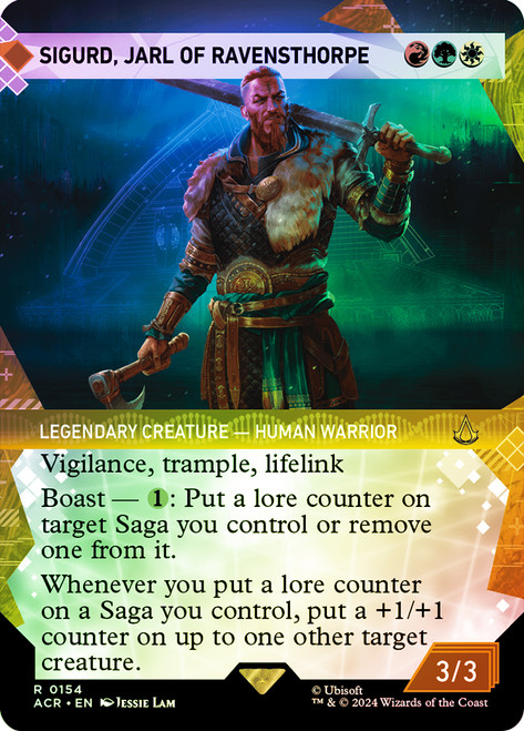 Sigurd, Jarl of Ravensthorpe (Showcase)\nAssassin's Creed - Variants\nSingle\nMagic The Gathering