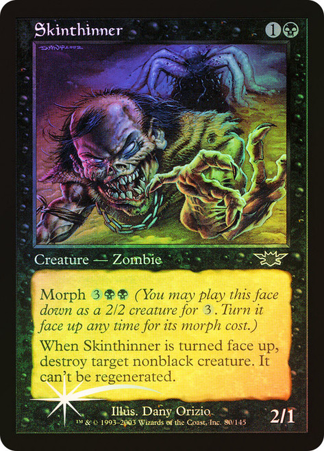 Skinthinner\nLegions\nSingle\nMagic The Gathering