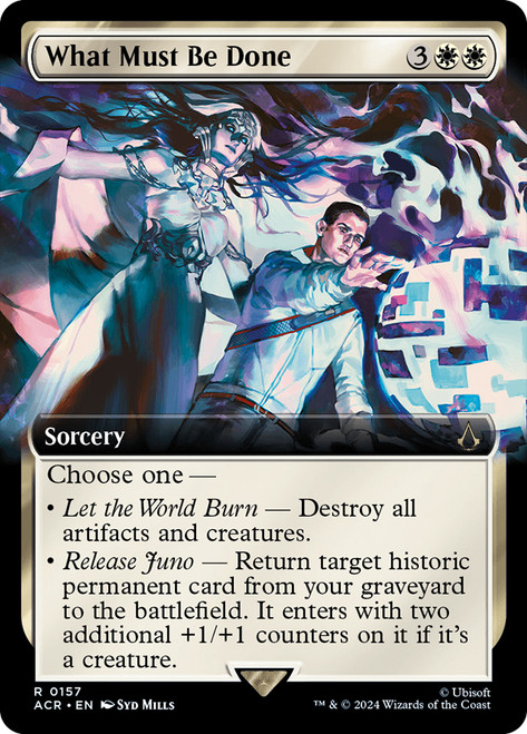 What Must Be Done (Extended Art)\nAssassin's Creed - Variants\nSingle\nMagic The Gathering
