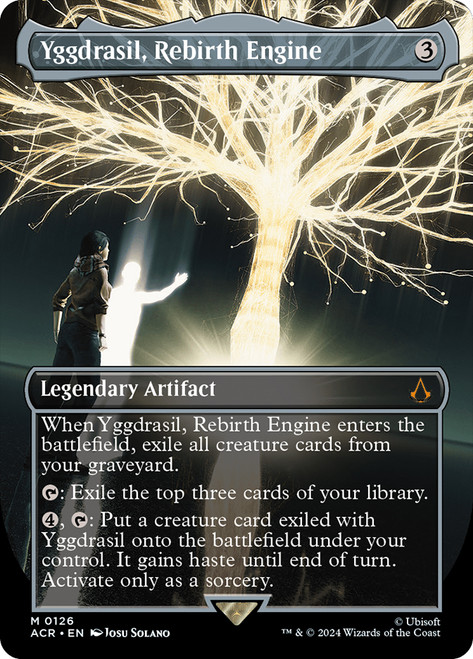 Yggdrasil, Rebirth Engine (Borderless)\nAssassin's Creed - Variants\nSingle\nMagic The Gathering