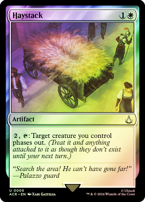 Haystack\nAssassin's Creed\nSingle\nMagic The Gathering