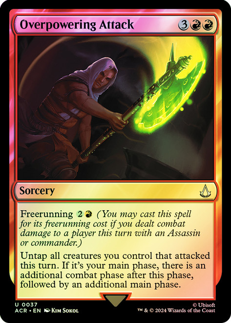 Overpowering Attack\nAssassin's Creed\nSingle\nMagic The Gathering