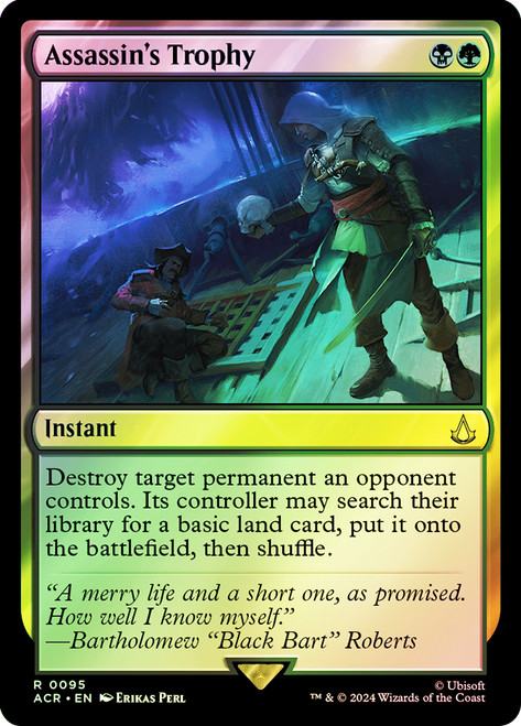 Assassin's Trophy\nAssassin's Creed\nSingle\nMagic The Gathering