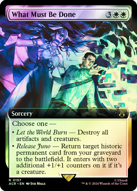 What Must Be Done (Extended Art)\nAssassin's Creed - Variants\nSingle\nMagic The Gathering