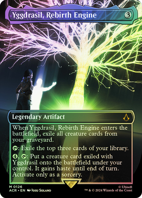 Yggdrasil, Rebirth Engine (Borderless)\nAssassin's Creed - Variants\nSingle\nMagic The Gathering