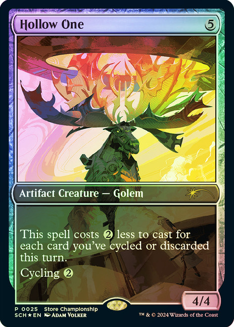 Hollow One (Store Championship) (Full Art)\nPromo: General\nSingle\nMagic The Gathering