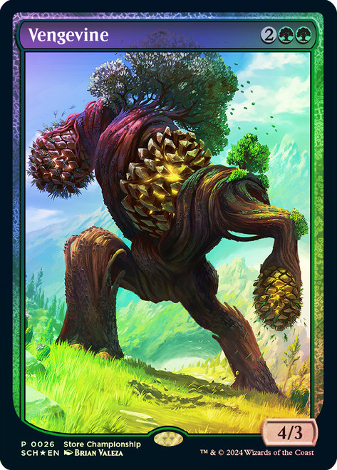 Vengevine (Store Championship) (Textless)\nPromo: General\nSingle\nMagic The Gathering
