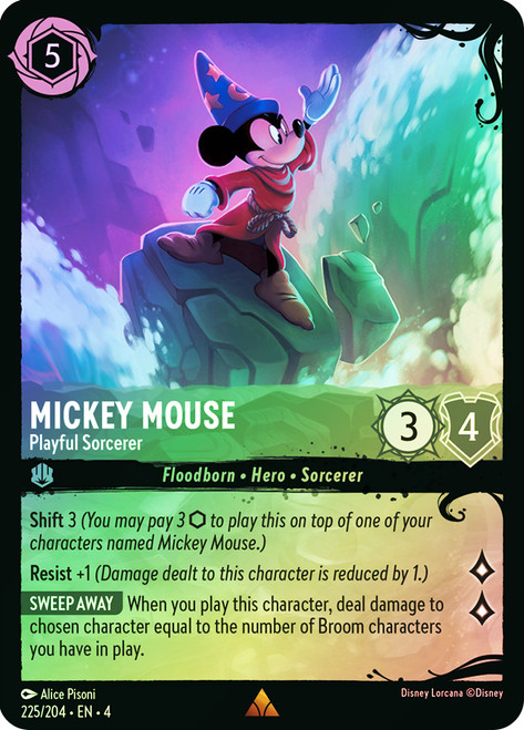Mickey Mouse - Playful Sorcerer (#225) | Ursula's Return | Star