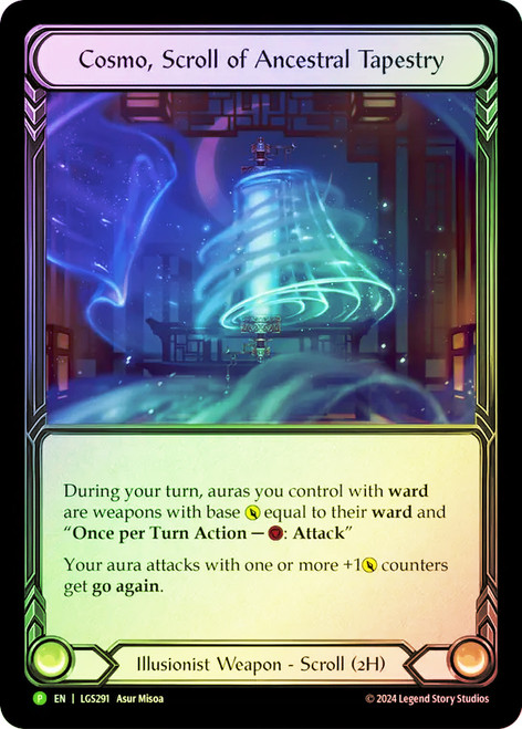 [FaB] Beckoning Mistblade CF ② Beckoning Mistblade // Cosmo, Scroll of Ancestral Tapestry
