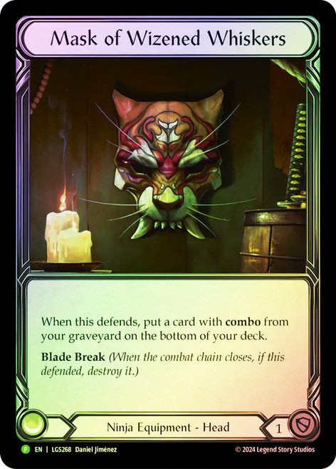 Mask of Wizened Whiskers Singles