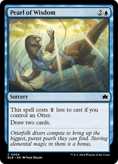Pearl of Wisdom\nBloomburrow\nSingle\nMagic The Gathering