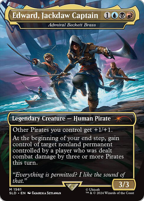 Admiral Beckett Brass (Edward, Jackdaw Captain) (Assassin's Creed