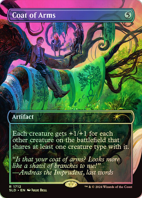 Coat of Arms (Secret Lair) (Borderless)\nPromo: General\nSingle\nMagic The Gathering