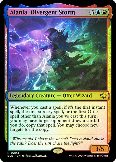 Alania, Divergent Storm (Promo Pack) (Bloomburrow) | Promo | Star