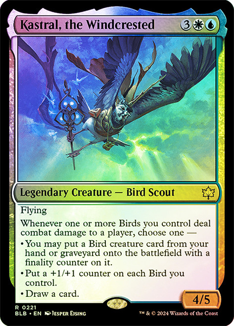 Kastral, the Windcrested\nBloomburrow\nSingle\nMagic The Gathering