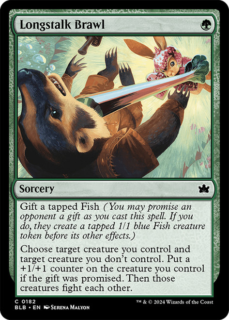 Longstalk Brawl\nBloomburrow\nSingle\nMagic The Gathering