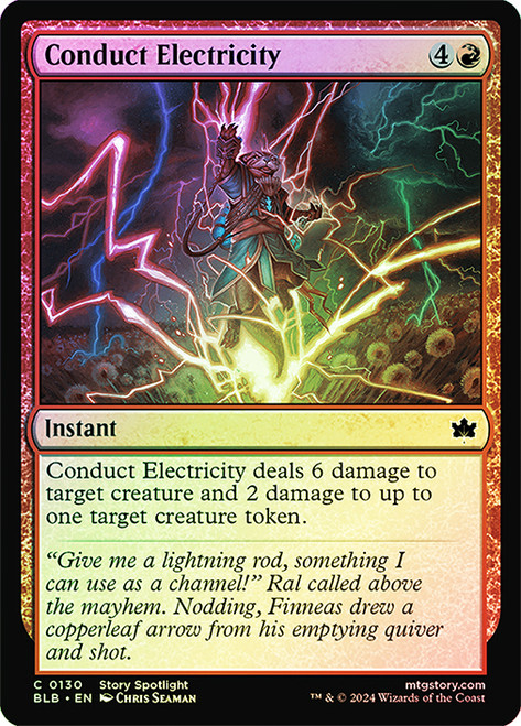 Conduct Electricity\nBloomburrow\nSingle\nMagic The Gathering