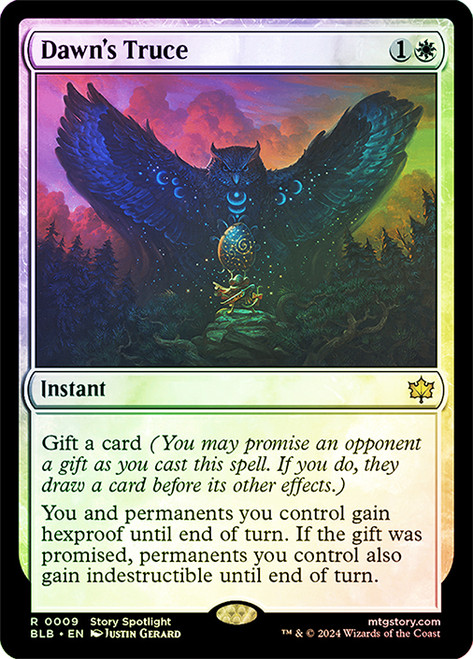 Dawn's Truce\nBloomburrow\nSingle\nMagic The Gathering