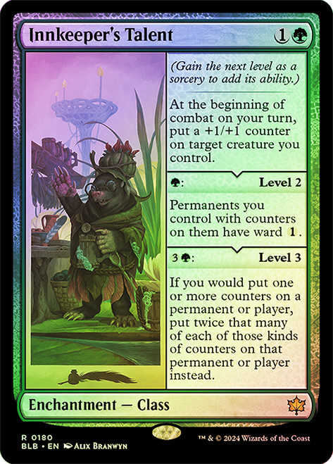 Innkeeper's Talent\nBloomburrow\nSingle\nMagic The Gathering