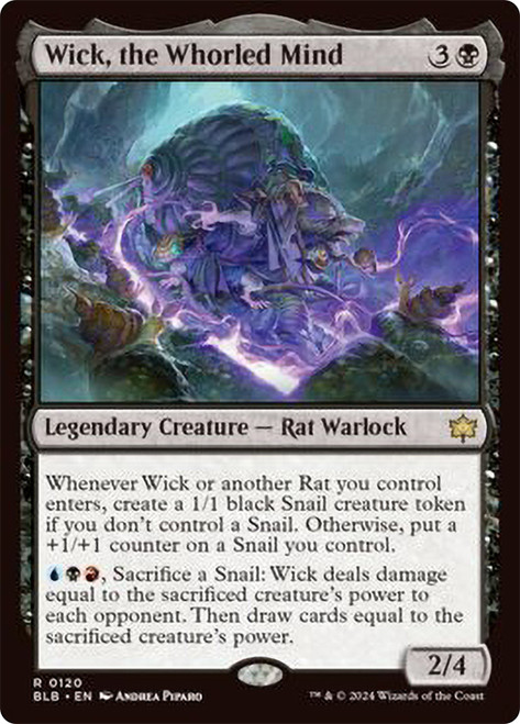 Wick, the Whorled Mind\nBloomburrow\nSingle\nMagic The Gathering