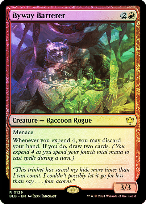 Byway Barterer\nBloomburrow\nSingle\nMagic The Gathering