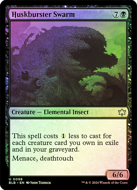 Huskburster Swarm\nBloomburrow\nSingle\nMagic The Gathering