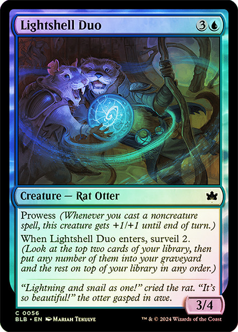 Lightshell Duo\nBloomburrow\nSingle\nMagic The Gathering