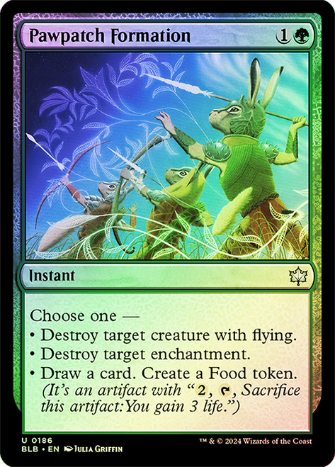 Pawpatch Formation\nBloomburrow\nSingle\nMagic The Gathering