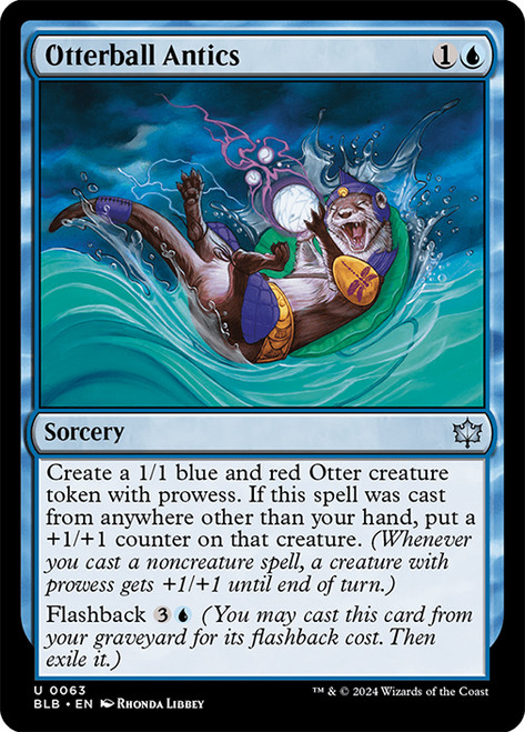 Otterball Antics\nBloomburrow\nSingle\nMagic The Gathering