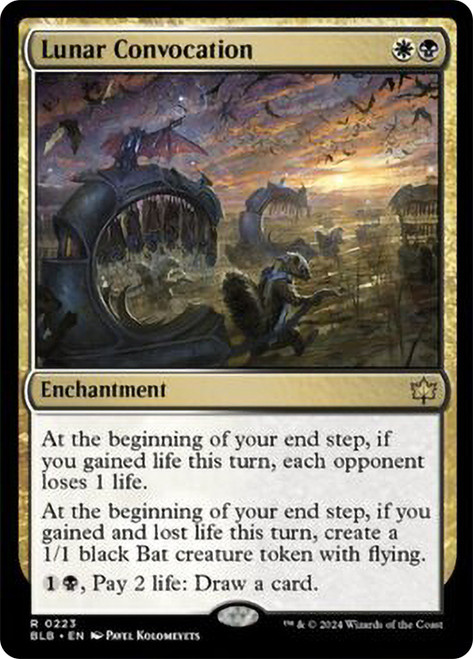 Lunar Convocation\nBloomburrow\nSingle\nMagic The Gathering