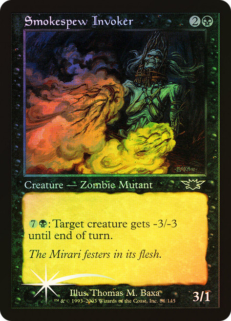 Smokespew Invoker\nLegions\nSingle\nMagic The Gathering