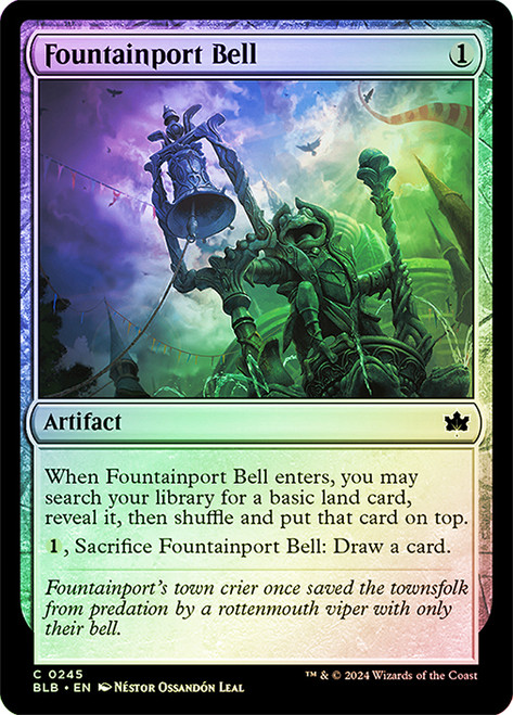 Fountainport Bell\nBloomburrow\nSingle\nMagic The Gathering