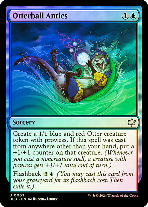 Otterball Antics\nBloomburrow\nSingle\nMagic The Gathering