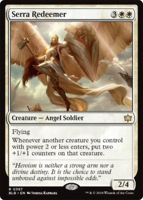 Serra Redeemer\nBloomburrow\nSingle\nMagic The Gathering