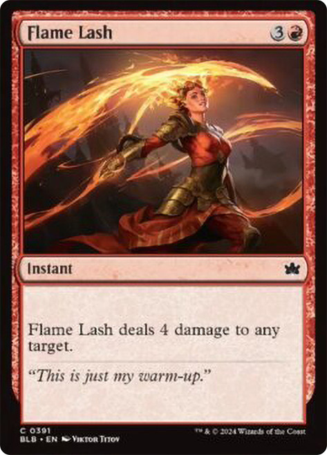 Flame Lash\nBloomburrow\nSingle\nMagic The Gathering