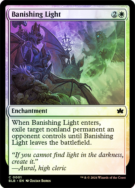 Banishing Light\nBloomburrow\nSingle\nMagic The Gathering