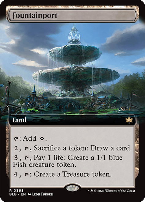 Fountainport (Extended Art)\nBloomburrow - Variants\nSingle\nMagic The Gathering