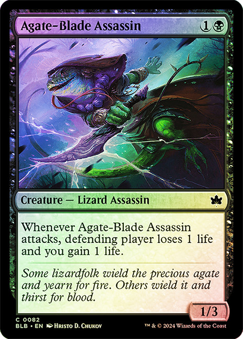 Agate-Blade Assassin\nBloomburrow\nSingle\nMagic The Gathering