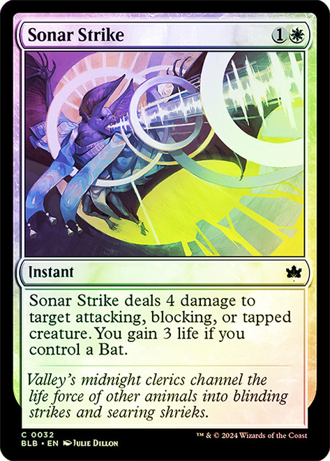 Sonar Strike\nBloomburrow\nSingle\nMagic The Gathering