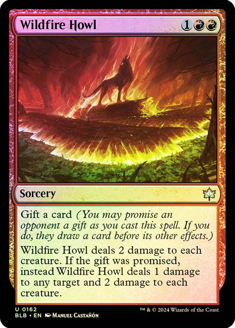 Wildfire Howl\nBloomburrow\nSingle\nMagic The Gathering