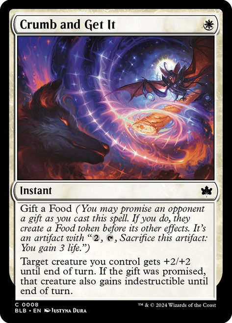 Crumb and Get It\nBloomburrow\nSingle\nMagic The Gathering
