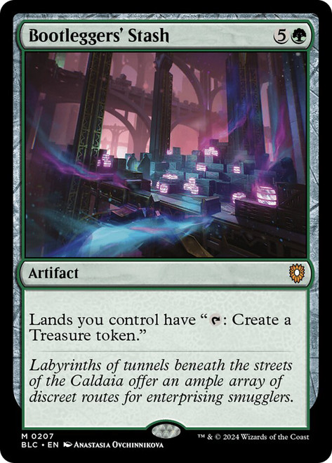 Bootleggers' Stash\nBloomburrow Commander\nSingle\nMagic The Gathering