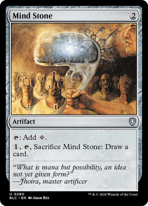 Mind Stone\nBloomburrow Commander\nSingle\nMagic The Gathering