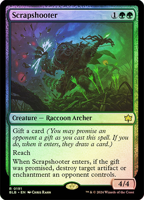 Scrapshooter\nBloomburrow\nSingle\nMagic The Gathering