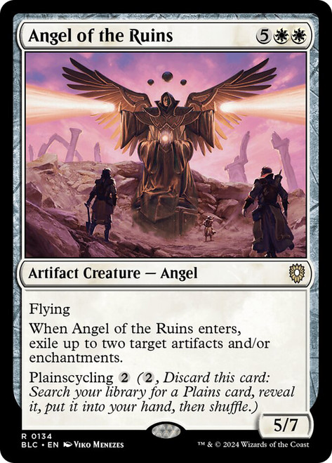 Angel of the Ruins\nBloomburrow Commander\nSingle\nMagic The Gathering